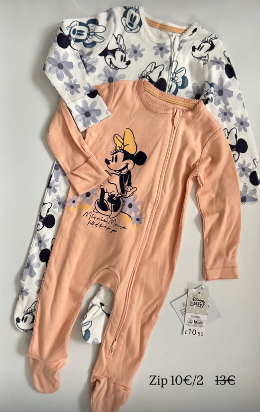 2 gab. kokvilnas Zip “Minnija”