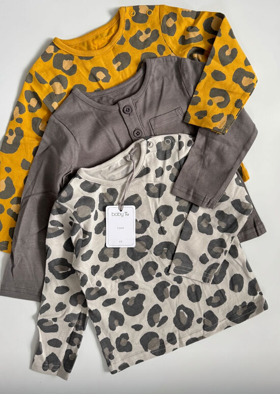 3 gab. garroku krekliņi 