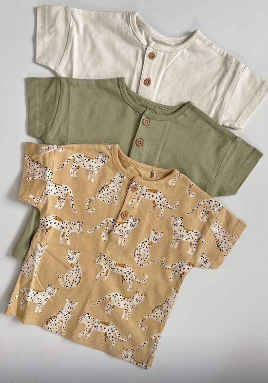 3 gab. T-krekli “Gepardi”