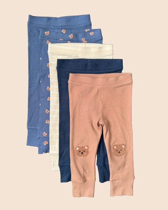 5 gab. ribbed legingi “Lācīši”