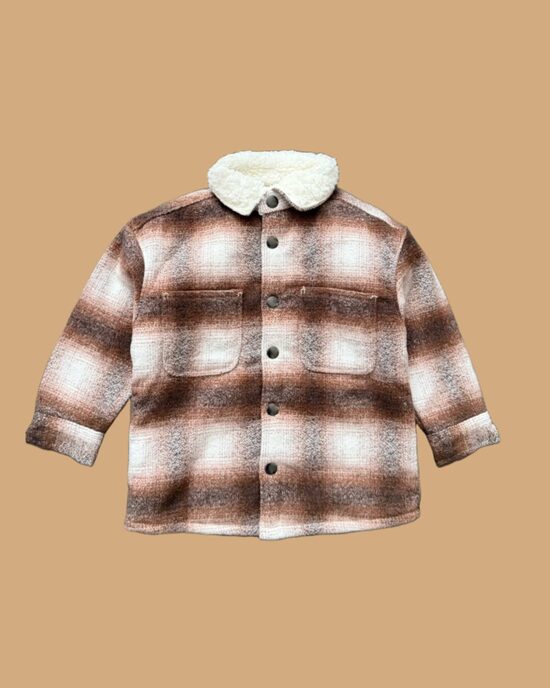 Rūtaina jaka ar Teddy oderi 