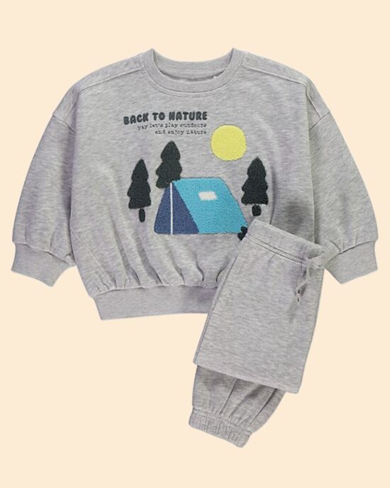 Pelēks sporta kostīms “Nature”