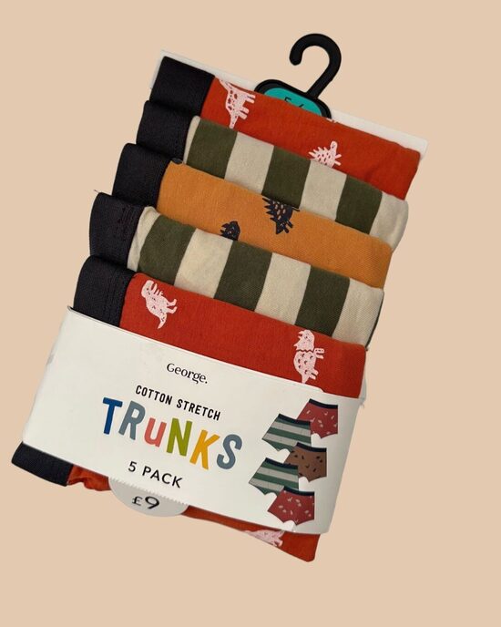 5 gab. bokseršorti “Dino”