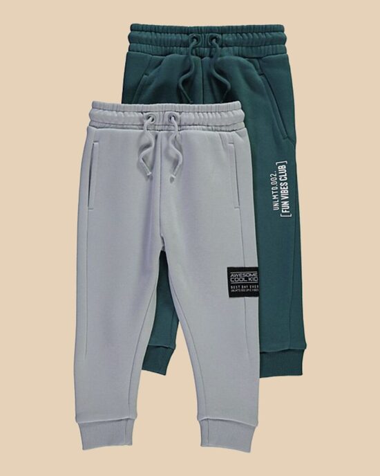 2 gab. treniņbikses ar uzrakstiem 