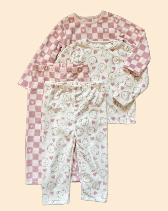 2 gab. flīsa pidžamas