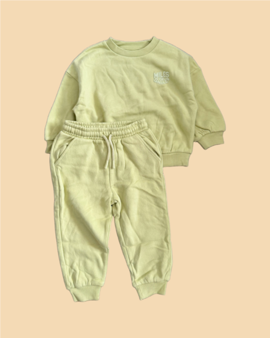 Brīvā laika unisex kostīms Laima zaļš