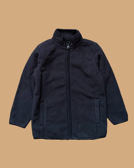 Tumši zila flīsa jaka 