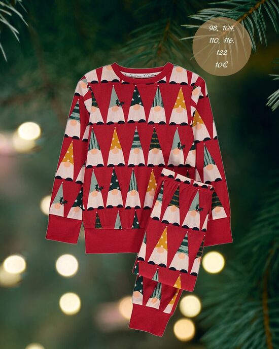 Velūra pidžama/kostīms “Rūķi”