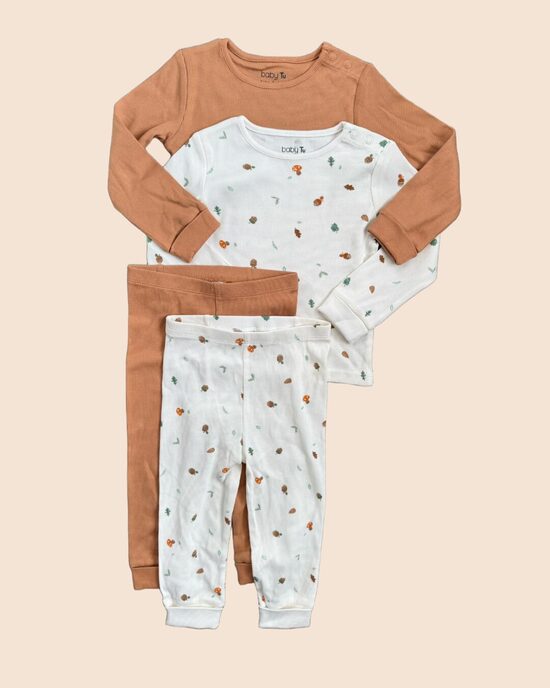 2 gab. ribbed pidžamas “Zīļuki”