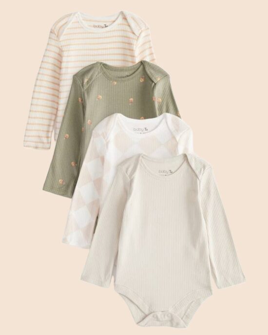 4 gab. ribbed garroku bodiji “Zīļuki”